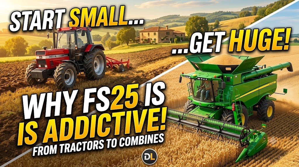 Featured Cover: From Tractors to Combines: Why Farming Simulator 25 is So Addictive